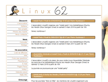 Tablet Screenshot of linux62.org
